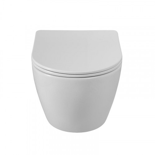 Унитаз BelBagno Senso-R BB046CH-TOR/SC подвесной цвет Белый с сиденьем Микролифт