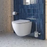 Унитаз BelBagno Senso-R BB046CH-TOR/SC подвесной цвет Белый с сиденьем Микролифт