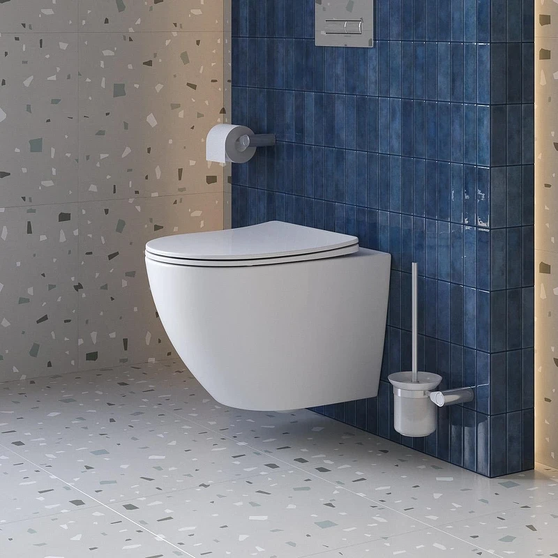 Унитаз BelBagno Senso-R BB046CH-TOR/SC подвесной цвет Белый с сиденьем Микролифт