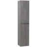 Шкаф пенал BelBagno Kraft 33 R KRAFT-1600-2A-SC-CG-R подвесной Cemento Grigio МДФ / ЛДСП