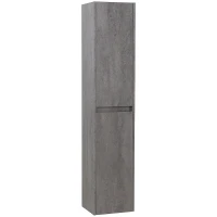 Шкаф пенал BelBagno Kraft 33 R KRAFT-1600-2A-SC-CG-R подвесной Cemento Grigio МДФ / ЛДСП
