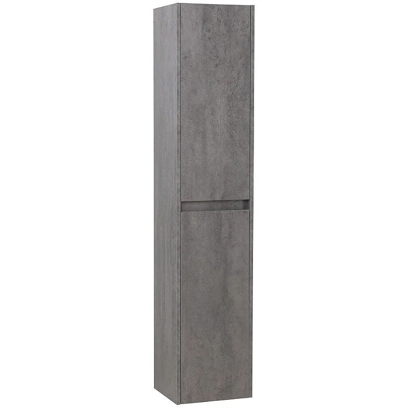 Шкаф пенал BelBagno Kraft 33 R KRAFT-1600-2A-SC-CG-R подвесной Cemento Grigio МДФ / ЛДСП