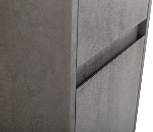 Шкаф пенал BelBagno Kraft 33 R KRAFT-1600-2A-SC-CG-R подвесной Cemento Grigio МДФ / ЛДСП