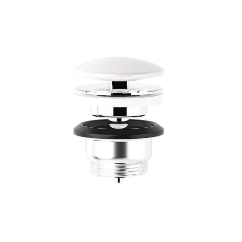 Донный клапан Kludi Rotexa 1047143-00 click-clack цвет Белый