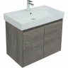 Тумба с раковиной Aquanet Nova Lite 75 302527 подвесная Дуб рошелье МДФ / ЛДСП