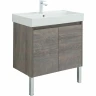Тумба с раковиной Aquanet Nova Lite 75 302527 подвесная Дуб рошелье МДФ / ЛДСП