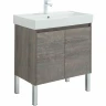 Тумба с раковиной Aquanet Nova Lite 75 302527 подвесная Дуб рошелье МДФ / ЛДСП