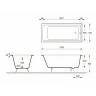 Чугунная ванна Delice Level 170x75 DLR230602R-AS с отверстиями под ручки с антискользящим покрытием