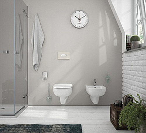 Унитаз Geberit Smyle 500.210.01.1 без сиденья фарфор подвесной