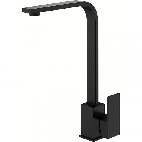 Смеситель для кухни Haiba HB70803-7 Черный матовый нержавеющая сталь