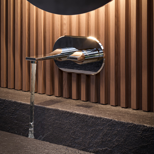 Смеситель для раковины Bossini Apice Z00549.030 Хром латунь встраиваемый