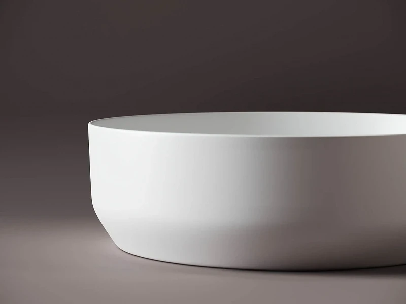 Раковина-чаша Ceramicanova Element 39 CN6022MW Белая матовая фарфор накладная