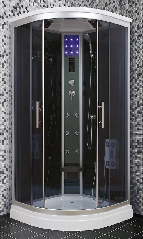 Душевая кабина Timo Standart 100x100 T-1101 с гидромассажем