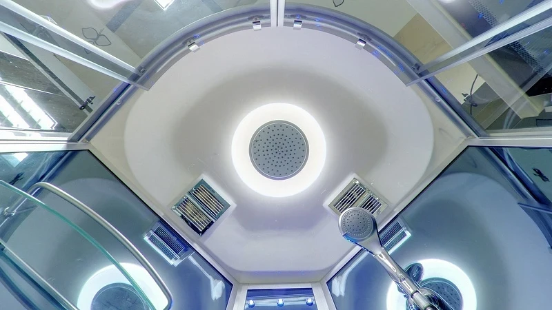 Душевая кабина Timo Standart 100x100 T-1101 с гидромассажем