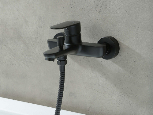 Комплект смесителей Aquatek Ника AQ1830MB цвет Черный матовый