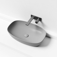 Смеситель для раковины Sancos Nexus SC9013GG Вороненая сталь