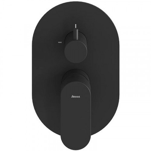 Смеситель для душа Ravak Eleganta EL 065.20BLM.O2 X070301 Черный матовый