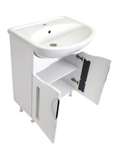 Тумба под раковину Stella Polar Сильва 60 SP-00001843 цвет Белый