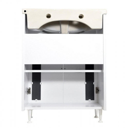 Тумба под раковину Stella Polar Сильва 60 SP-00001843 цвет Белый