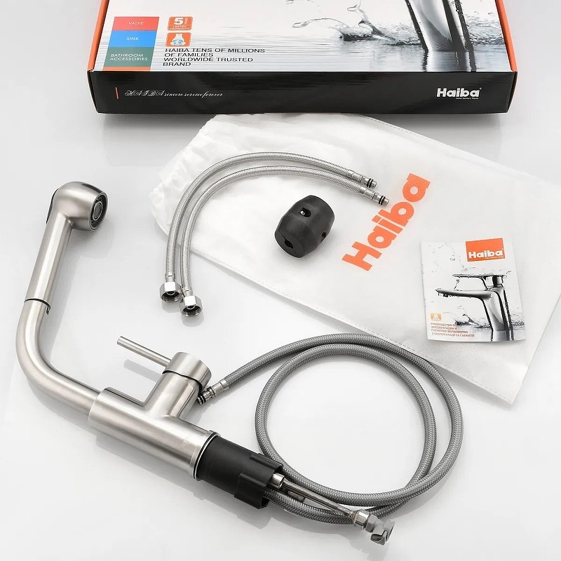 Смеситель для кухни Haiba HB70304-2