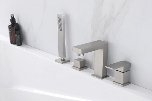 Смеситель для ванны Abber Daheim AF8213SP цвет Сатин