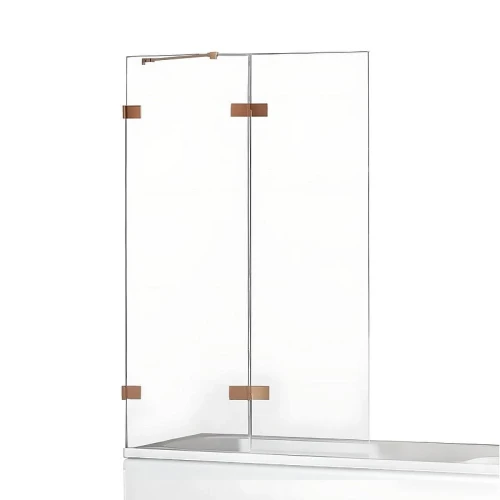 Шторка для ванны New Trendy AVEXA Copper brushed x100 EXK-3808