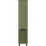 Шкаф пенал Brevita Enfida 35 L ENF-05035-0801L Зеленый матовый МДФ / ЛДСП