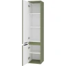Шкаф пенал Brevita Enfida 35 L ENF-05035-0801L Зеленый матовый МДФ / ЛДСП
