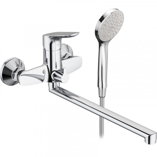 Смеситель для ванны Damixa Jupiter 779500001 универсальный Хром латунь на стену