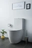 Унитаз компакт Vitra Sento Rim-ex back to wall 9830B003-7203 с бачком и сиденьем Микролифт фарфор напольный