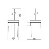 Ершик для унитаза Emco Loft 0515 001 01 Хром
