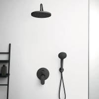 Шланговое подключение Ideal Standard Ideal Rain BC807XG Silk Black латунь на стену