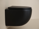 Унитаз с инсталляцией DIWO Ceramicanova UP Rimless CN4007MB + DIWO 4501 с сиденьем Микролифт с клавишей смыва цвет Глянцевый белый