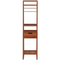 Шкаф пенал Creto Provence 49 9-1050W Wood массив дерева