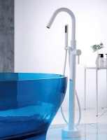 Смеситель для ванны Boch Mann Sella W BM9636 Белый латунь на пол
