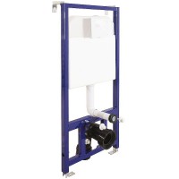 Комплект унитаза Cersanit Delfi TPL S-MZ-DELFI-PL с инсталляцией Berges Novum L3 040213 с сиденьем Микролифт и клавишей смыва Хром фарфор подвесной