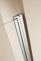 Душевой уголок Cezares Eco 90x90 ECO-O-R-2-90-P-Cr профиль Хром стекло рифленое