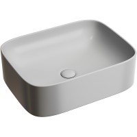 Раковина-чаша Ceramicanova Element 51 CN6052MSG Серая матовая фарфор накладная