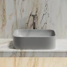 Раковина-чаша Ceramicanova Element 51 CN6052MSG Серая матовая фарфор накладная