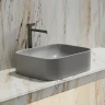 Раковина-чаша Ceramicanova Element 51 CN6052MSG Серая матовая фарфор накладная