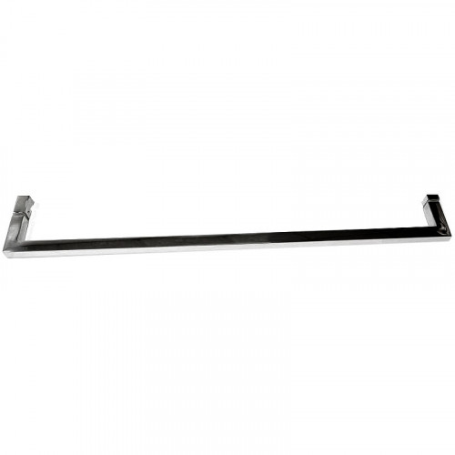 Душевой уголок Abber Schwarzer Diamant 140x60 AG30140H-S60-S60 профиль Хром стекло прозрачное