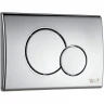 Комплект унитаза Ceramicanova Vogue CN4008T с сиденьем Микролифт и инсталляцией WeltWasser WW Marberg 507 10000005949+10000005952 с клавишей смыва Хром глянцевый