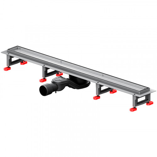 Душевой лоток AM.PM MasterFlow 80 W01SC-U11-080-04SB с решеткой Хром матовый / под плитку Tile