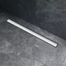 Душевой лоток AM.PM MasterFlow 80 W01SC-U11-080-04SB с решеткой Хром матовый / под плитку Tile