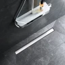 Душевой лоток AM.PM MasterFlow 80 W01SC-U11-080-04SB с решеткой Хром матовый / под плитку Tile