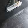 Душевой лоток AM.PM MasterFlow 80 W01SC-U11-080-04SB с решеткой Хром матовый / под плитку Tile