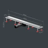 Душевой лоток AM.PM MasterFlow 80 W01SC-U11-080-04SB с решеткой Хром матовый / под плитку Tile