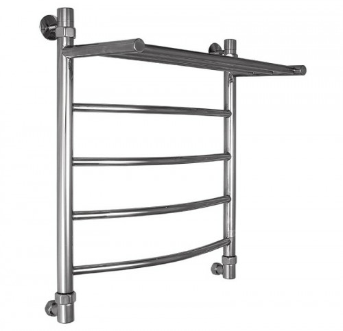 Водяной полотенцесушитель Energy Classic Modus 600x500 EWTRCLASM0605010000 с полкой Хром нержавеющая сталь