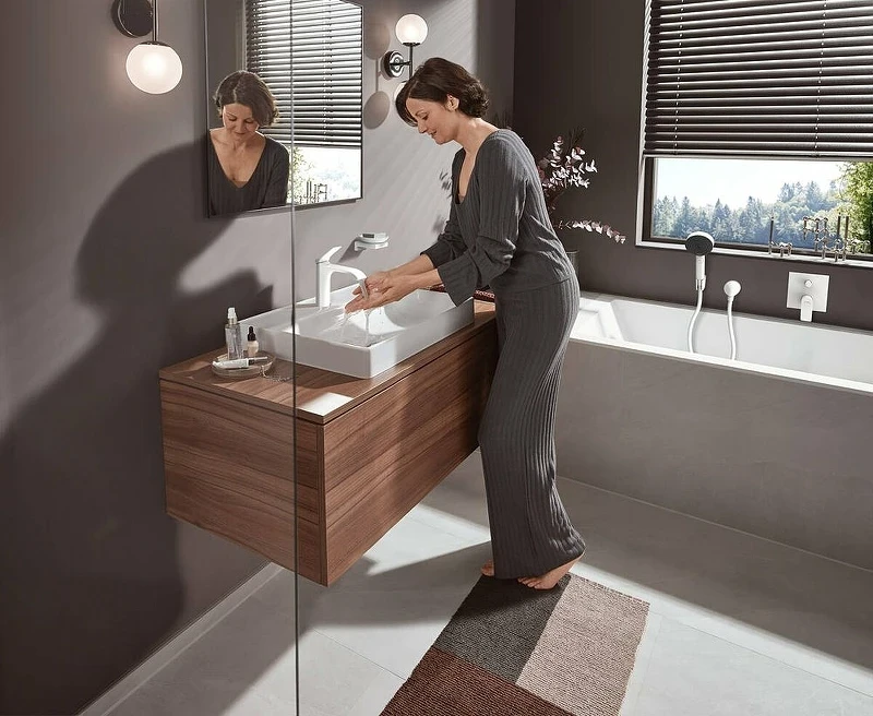 Ручной душ Hansgrohe Pulsify Select Relaxation 24110700 Белый матовый пластик