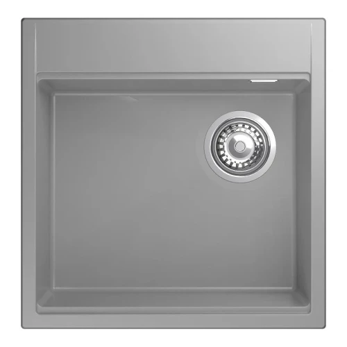 Кухонная мойка Rivelato Tesoro 50 TR-505-R grigio metallizz цвет Серый металлик